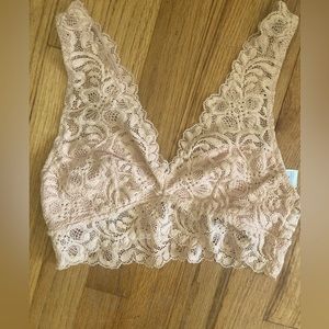 Pinkish peach beige bralette from forever 21